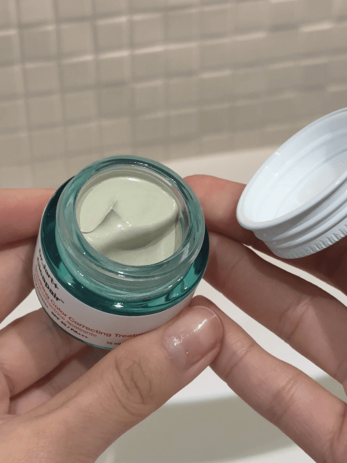 Dr. Jart Cicapair Color Correcting Treatment Review: The Green Cream That Actually Works